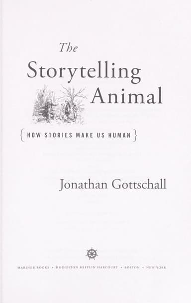 The Storytelling Animal cover