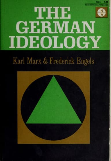 Deutsche Ideologie cover