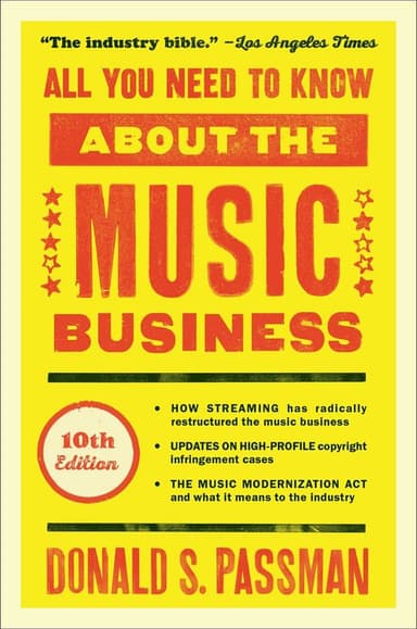 All You Need to Know About the Music Business cover