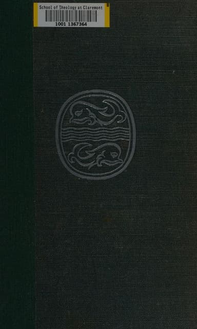 Myth and ritual in Christianity cover