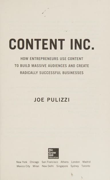 Content Inc cover