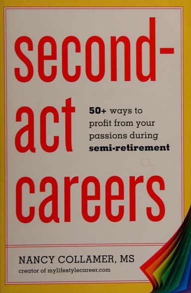 Second-act careers cover