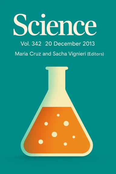 Science Vol. 342 20 December 2013 cover