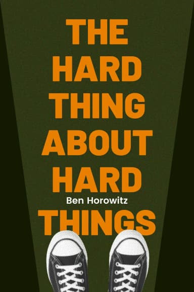 The Hard Thing About Hard Things cover
