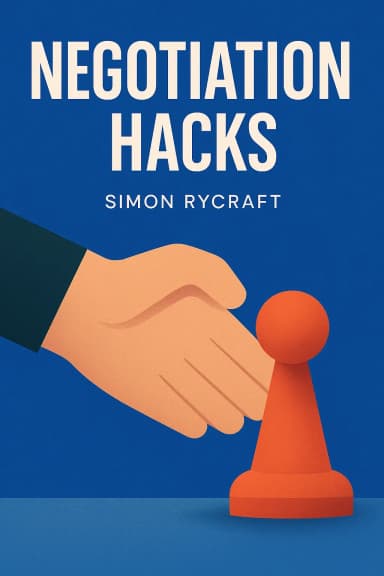 Negotiation Hacks cover