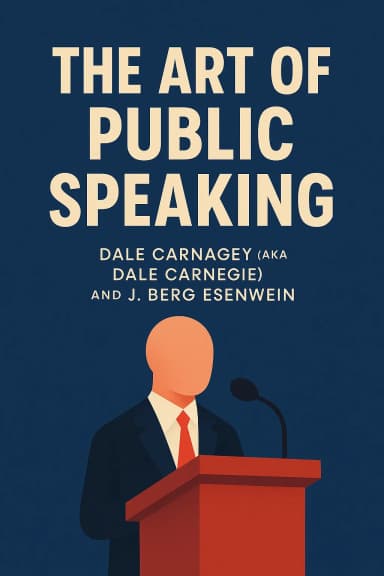 The Art of Public Speaking cover