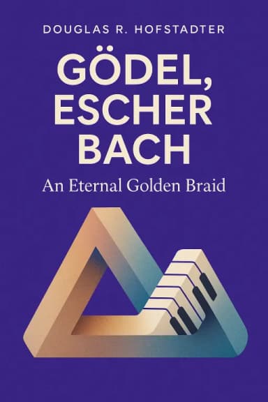 Gödel, Escher, Bach cover