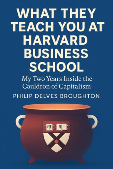 What They Teach You at Harvard Business School cover