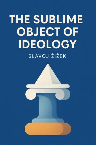 The Sublime Object of Ideology cover