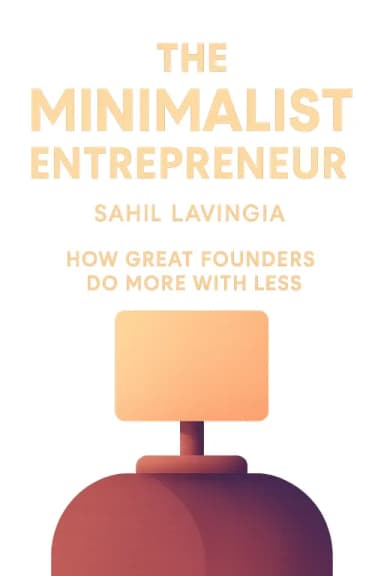 The Minimalist Entrepreneur cover