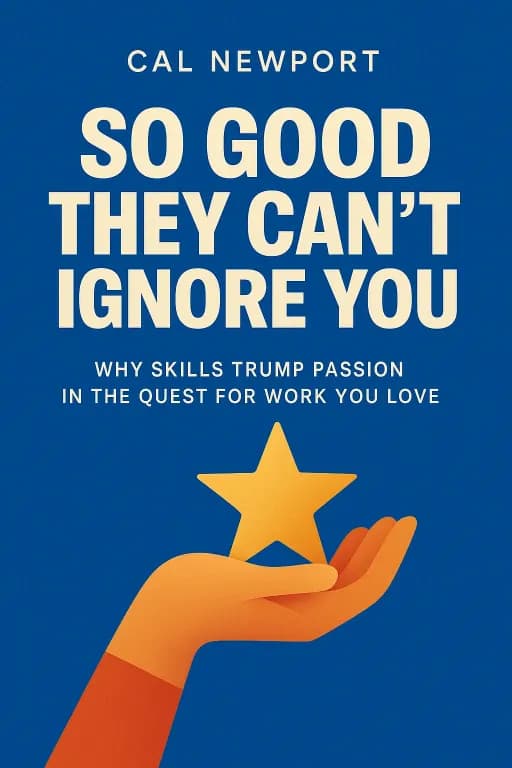 So Good They Can't Ignore You