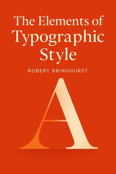 The Elements of Typographic Style cover