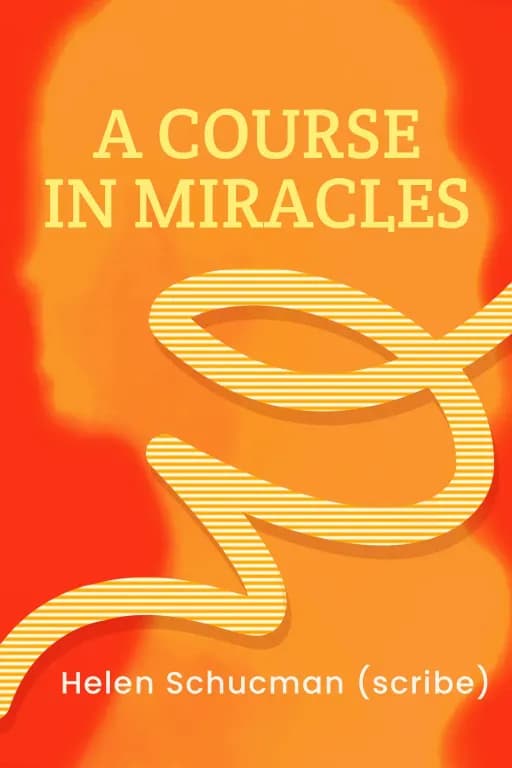 Book cover of A Course in Miracles