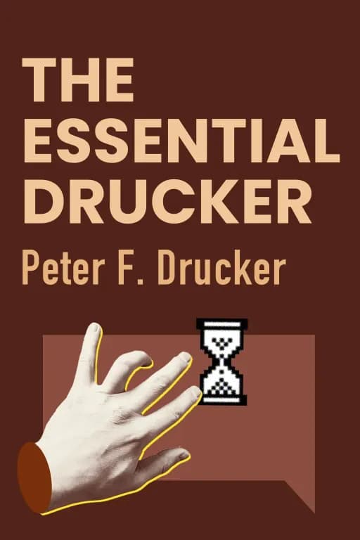 Book cover of The Essential Drucker