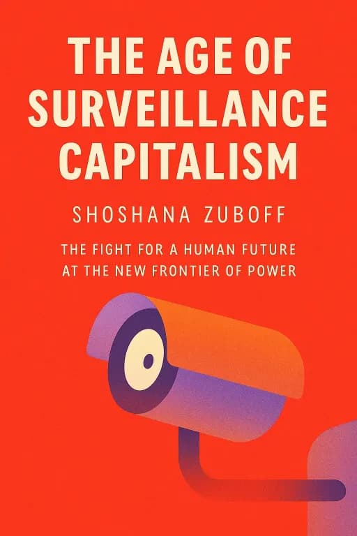 Book cover of The Age of Surveillance Capitalism