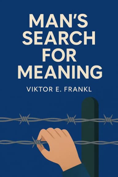Man's Search for Meaning cover