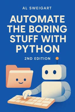 Automate the Boring Stuff with Python 2nd Edition cover