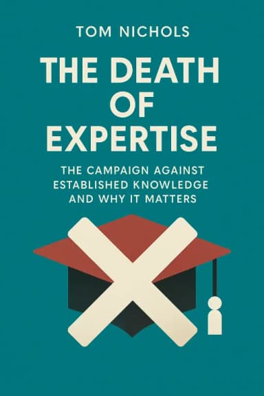 The Death of Expertise cover