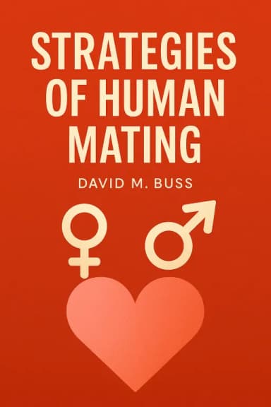 Strategies of Human Mating cover