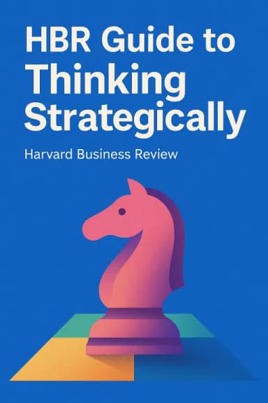 HBR Guide to Thinking Strategically cover