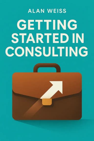 Getting Started in Consulting cover