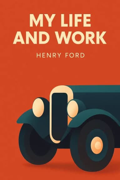 My Life and Work cover