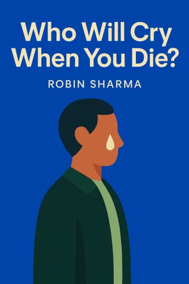 Who Will Cry When You Die? cover