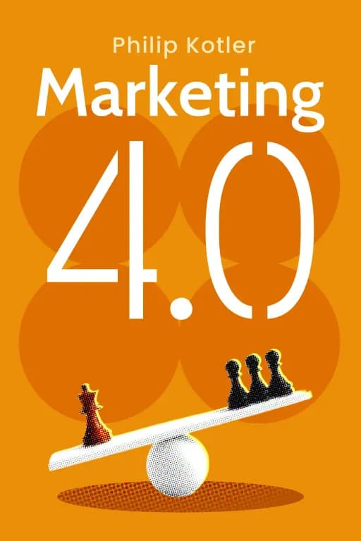Book cover of Marketing 4.0