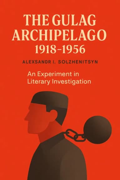 The Gulag Archipelago 1918-1956 cover