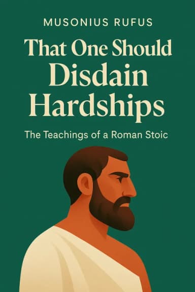 That One Should Disdain Hardships cover