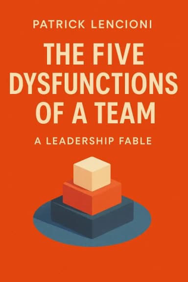 The Five Dysfunctions of a Team cover