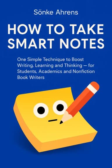 How to Take Smart Notes cover