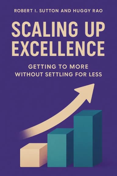 Scaling Up Excellence cover