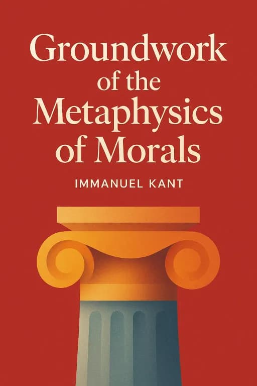 Groundwork of the Metaphysics of Morals
