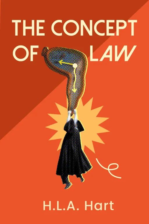 Book cover of The Concept of Law
