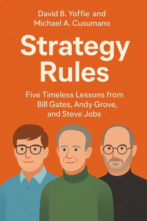 Book cover of Strategy Rules