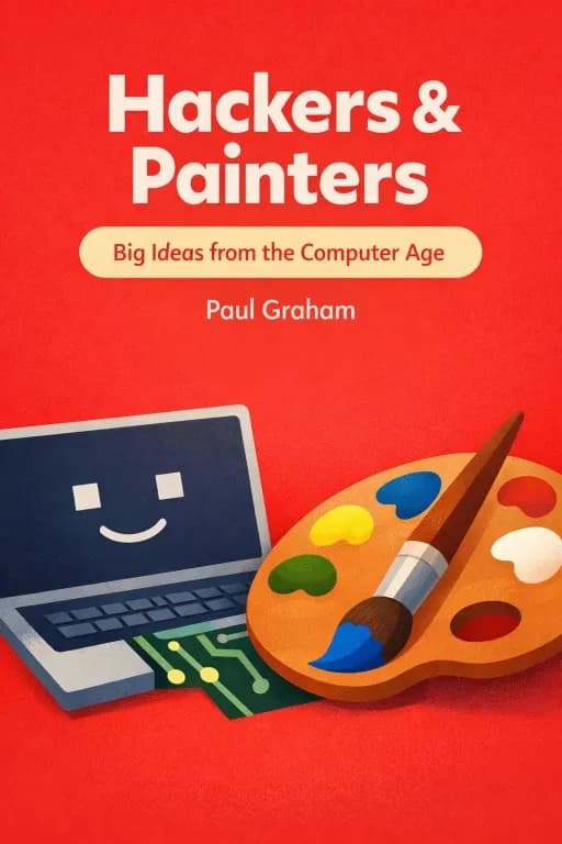 Book cover of Hackers & Painters