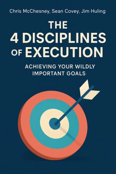 The 4 Disciplines of Execution cover
