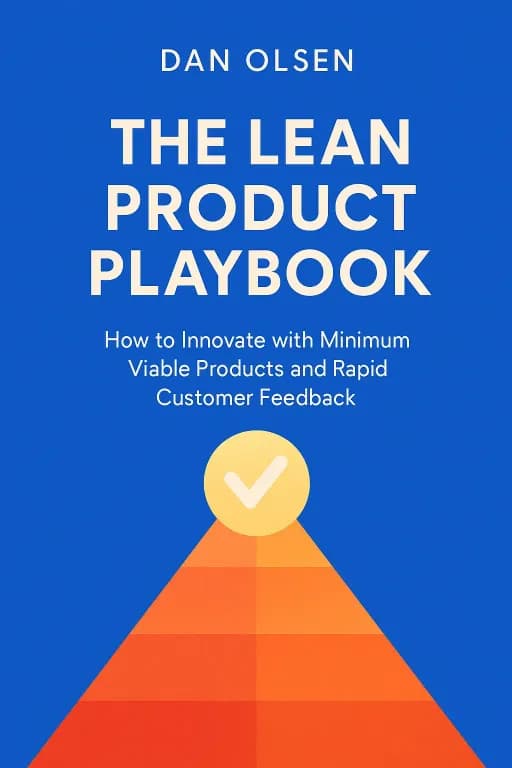Book cover of The Lean Product Playbook