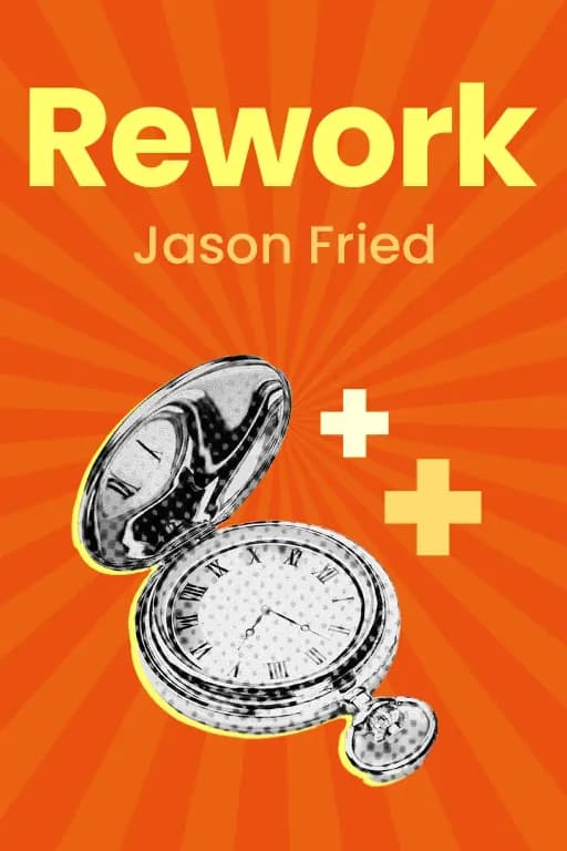 Book cover of Rework