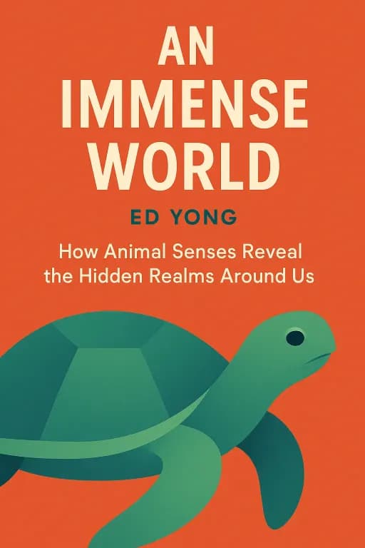 Book cover of An Immense World