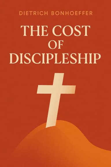 The Cost of Discipleship cover
