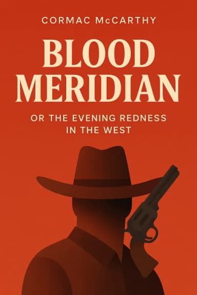Blood Meridian or the Evening Redness in the West cover