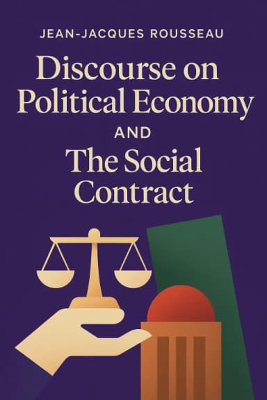 Discourse on Political Economy AND The Social Contract cover