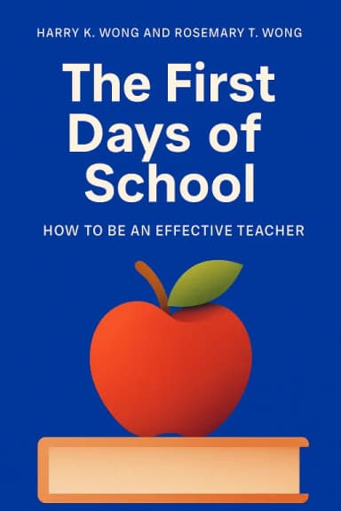 The First Days of School cover
