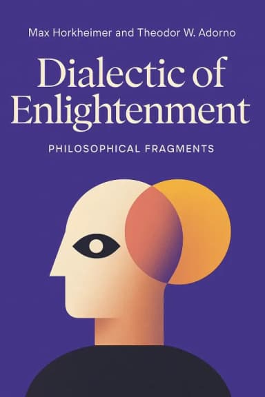 Dialectic of Enlightenment cover