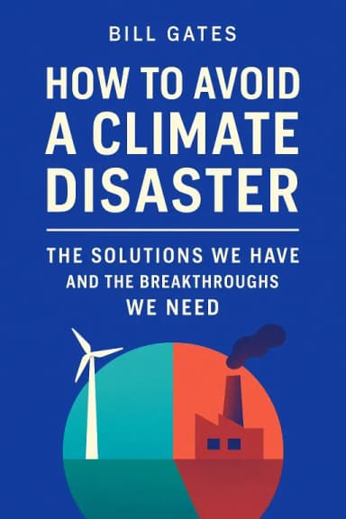 How to Avoid a Climate Disaster cover
