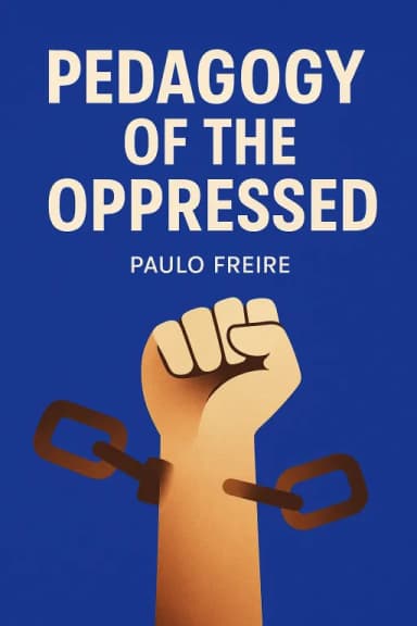Pedagogy of the Oppressed cover
