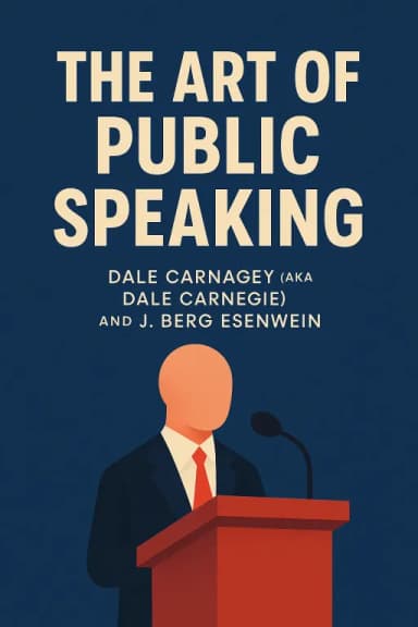 The Art of Public Speaking cover