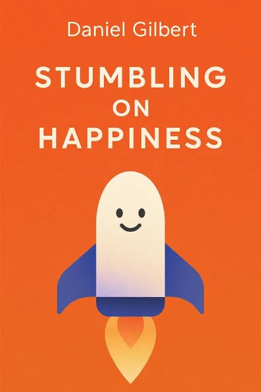 Book cover of Stumbling on Happiness